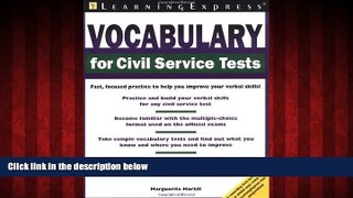 Online eBook Vocabulary For Civil Service Tests