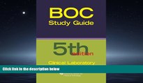 Enjoyed Read Board of Certification Study Guide for Clinical Laboratory Certification