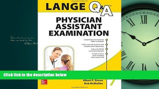 Enjoyed Read LANGE Q A Physician Assistant Examination, Seventh Edition (Lange Q A Allied Health)