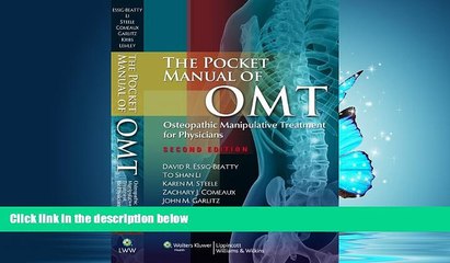 Enjoyed Read The Pocket Manual of OMT: Osteopathic Manipulative Treatment for Physicians