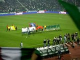 Himnos nacionales en el Bulgaria-Italia (11/10/2008)