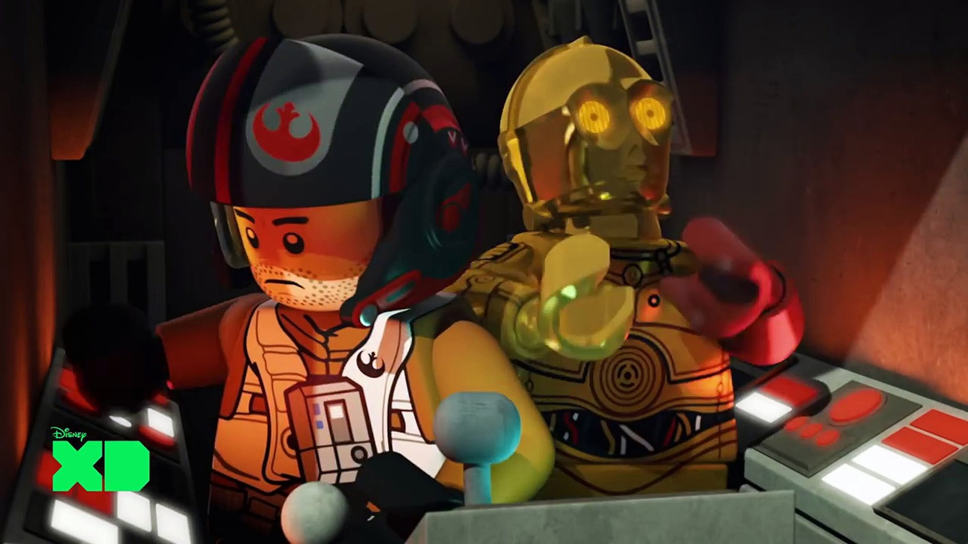 LEGO Star Wars : l'Aube de la Résistance - Poe à la rescousse (2016) -  Vidéo Dailymotion