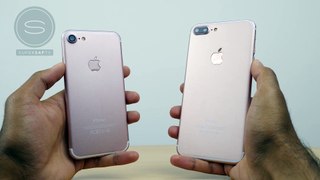 iPhone 7 vs 7 Plus Unboxing (Prototype)