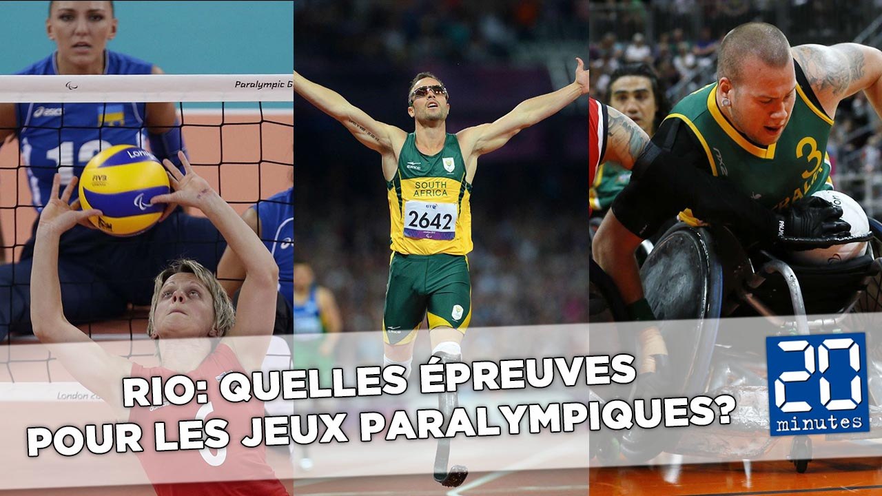 Rio: Quelles épreuves pour les Jeux Paralympiques?