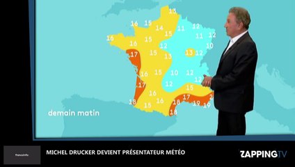 Michel Drucker devient présentateur météo pour France Info