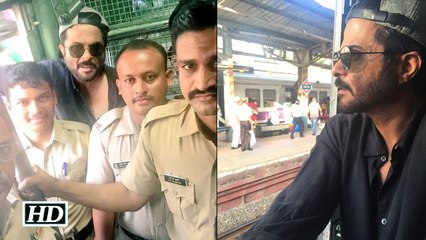 Anil Kapoor Travels By Mumbai Local Poses With Police Officers