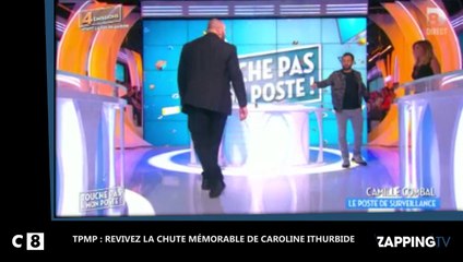 TPMP – Caroline Ithurbide : Sa chute mémorable sur le plateau en vidéo