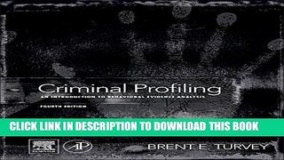 [PDF] Criminal Profiling: An Introduction to Behavioral Evidence Analysis Full Colection