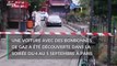 Une voiture remplie de bonbonnes de gaz découverte à Paris