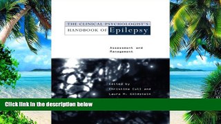 Big Deals  The Clinical Psychologist s Handbook of Epilepsy: Assessment and Management  Best