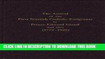 [PDF] The arrival of the First Scottish catholic emigrants In Prince Edward Island, and after