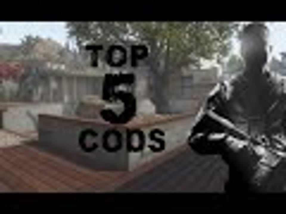 Black Ops 2 My Top 5 Call of Duty's