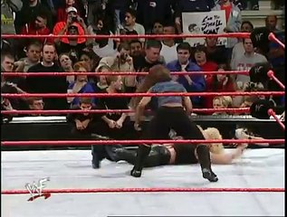Trish Stratus  Spanked By Jacqueline In A Match & Saved By Kurt Angle.mp4