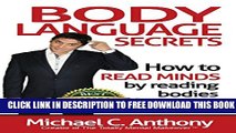 Collection Book Body Language Secrets: How to Read Minds by Reading Bodies