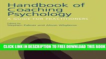 New Book Handbook of Coaching Psychology: A Guide for Practitioners