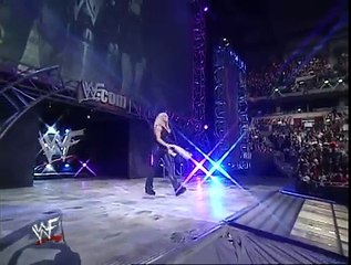 Trish Stratus Gets Spanked By Jacqueline In A Match & Save By Kurt Anglemp4