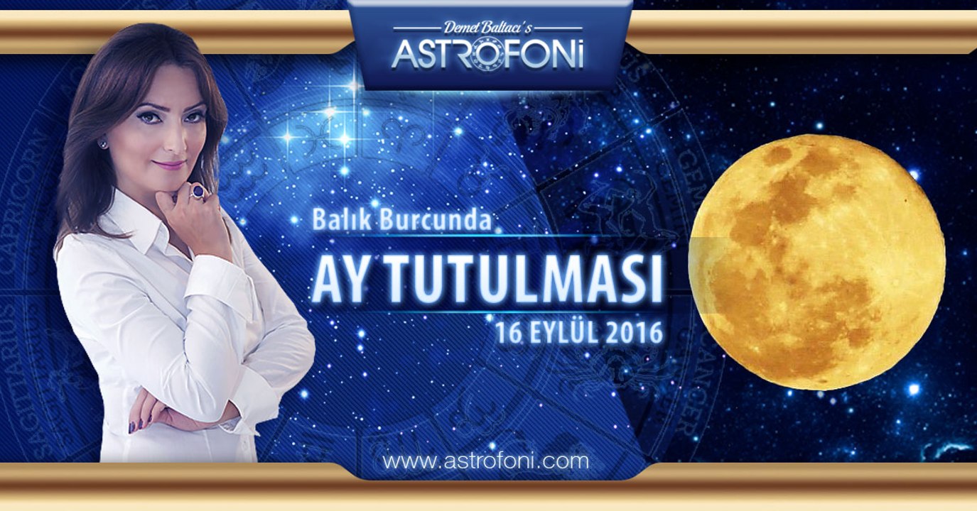 Balık Burcunda Ay Tutulması