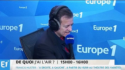 Francis Huster, très ému en évoquant sa mère