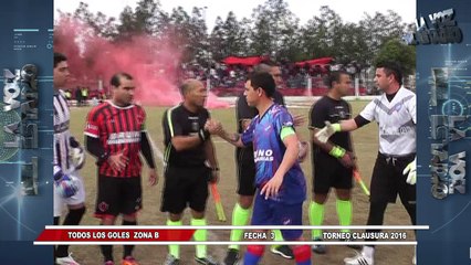 los goles zona B 3° fecha