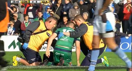 Pro 12 : Le plaquage dangereux de Ryan Wilson