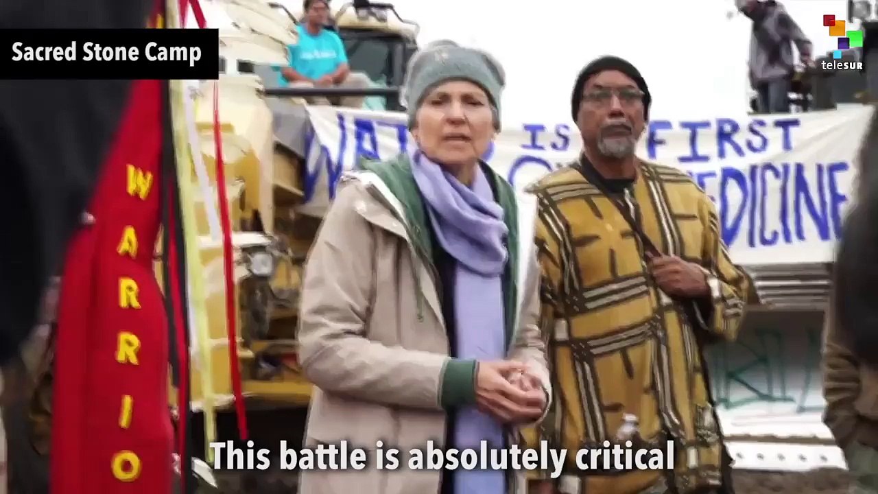 Jill Stein Joins Dakota Pipeline Protests