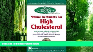 Big Deals  The Natural Pharmacist: Natural Treatments for High Cholesterol  Best Seller Books Most