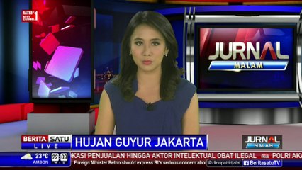 Macet Parah di Jalan Salemba Raya Akibat Banjir