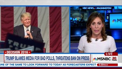 All 11 times media covered Trump blacklist