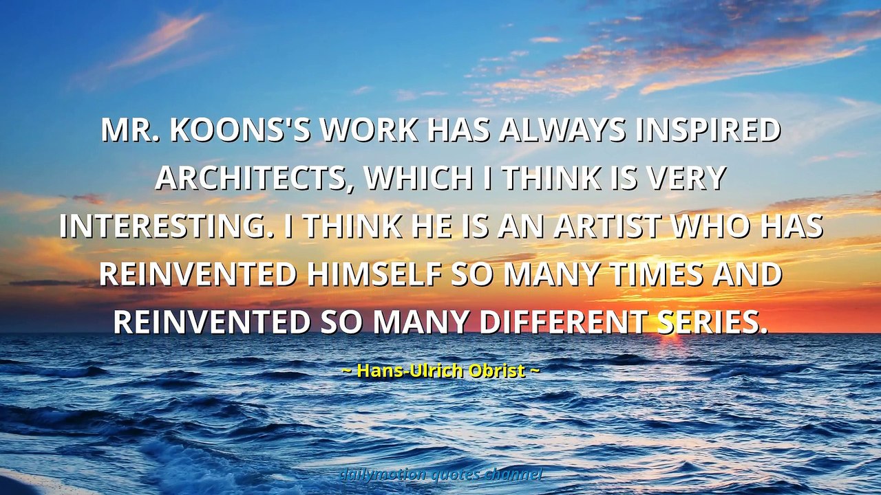 Hans-Ulrich Obrist Quotes #3