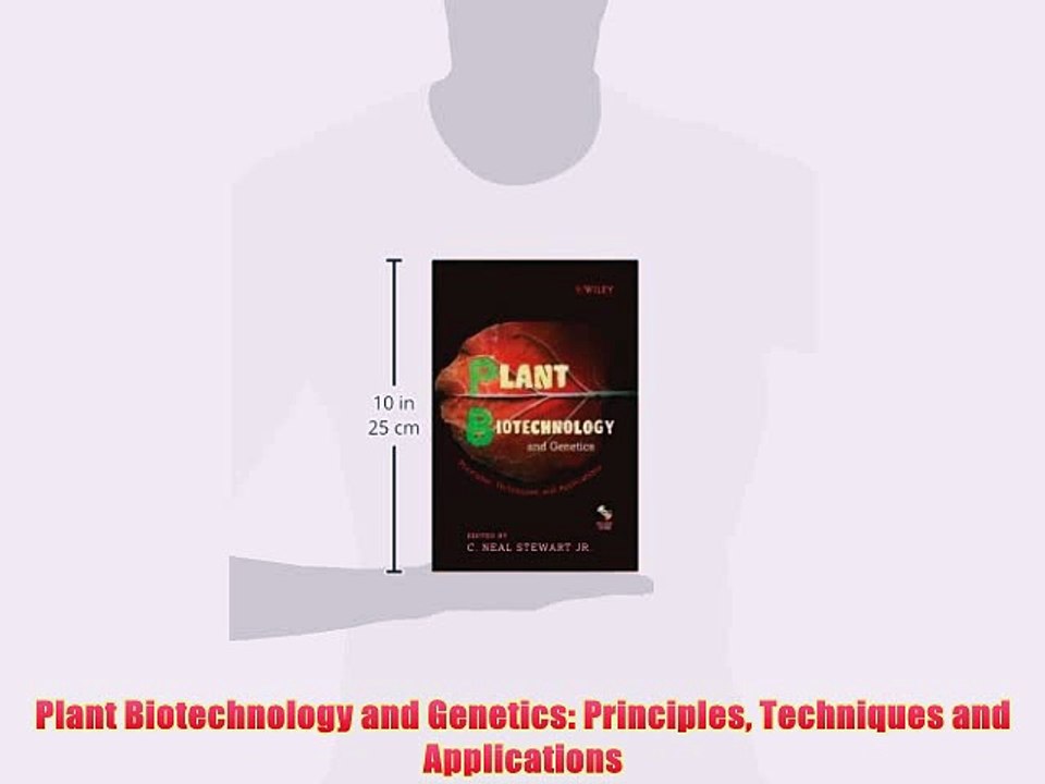 [PDF] Plant Biotechnology and Genetics: Principles Techniques and Applications Popular Online