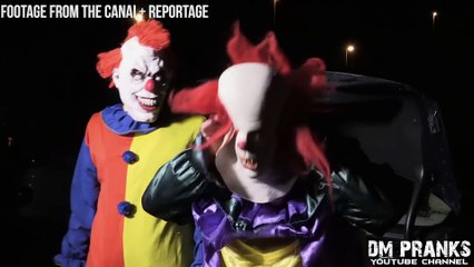 Clown Gets Shot Prank on TV Reporter