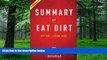 Big Deals  Summary of Eat Dirt: Dr. Josh Axe | Includes Analysis  Best Seller Books Best Seller