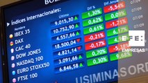 La Bolsa española recupera los 9.000 puntos y sube un 1,30%