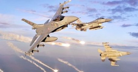 Türk Jetleri IŞİD'e Ait 5 Hedefi Vurdu! 2 IŞİD Karargahı İmha Edildi
