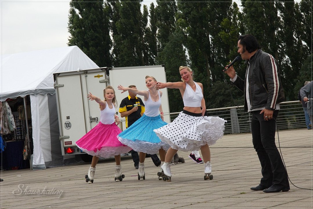 Elvoice vs. Showskating mit 'Caught in a Trap' bei  'Born to Drive' 2016 in Bremen