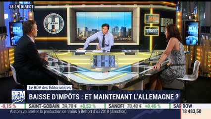 Le Rendez-Vous des Éditorialistes: L'Allemagne envisage une baisse d'impôts massive à partir de 2018 - 07/09
