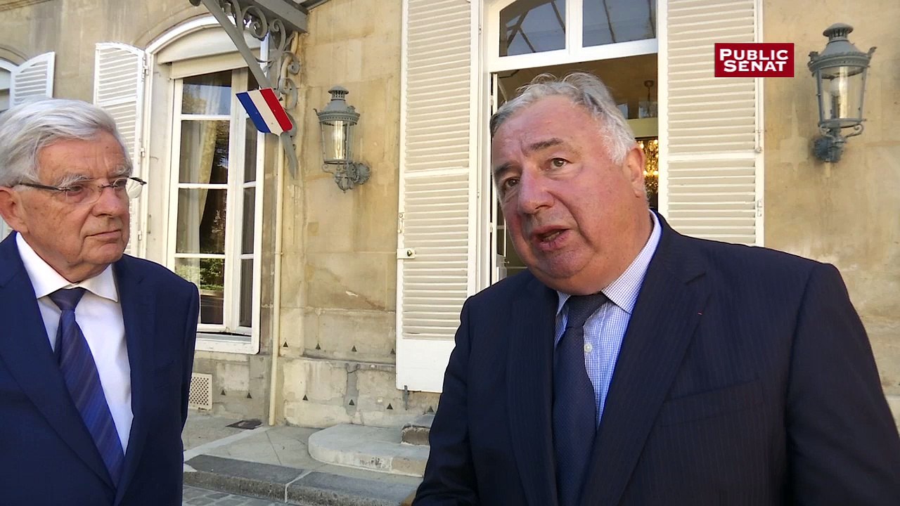 Larcher : "Je voulais saluer la nomination de Jean-Pierre Chevènement"