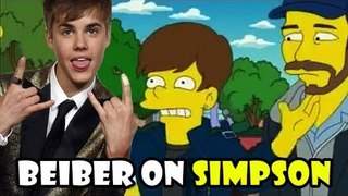Justin Beiber on The Simpsons - Bieber gets DISSED by the makers!