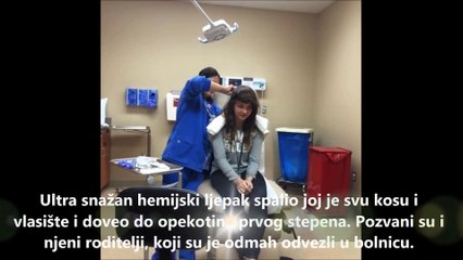 Osveta djevojcice kojoj su vrsnjaci stavili ljepak u kosu