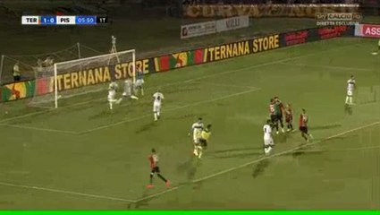 Felipe Avenatti penalty Goal - Ternana 1-0 Pisa - Goal (07/09/2016)