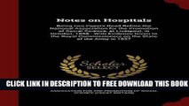 Collection Book Notes on Hospitals: Being Two Papers Read Before the National Association for the