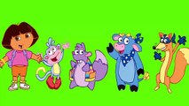 Peppa pig Witch doing makeup for the dinosaur girl #Finger Family #Nursery Rhymes Lyrics Parody