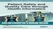 [PDF] Handbook of Research on Patient Safety and Quality Care Through Health Informatics Popular