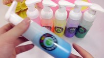 DIY Bubble Syringe How To Make Colors Glitter Powder Glue Slime Water Balloons Learn Colors Slime