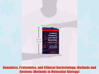 [PDF] Genomics Proteomics and Clinical Bacteriology: Methods and Reviews (Methods in Molecular