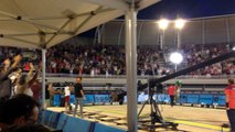 Présentation de la finale des Masters de pétanque dans les arènes du Palio à Istres