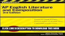 [PDF] CliffsNotes AP English Literature and Composition, 3rd Edition (Cliffs AP) Popular Online