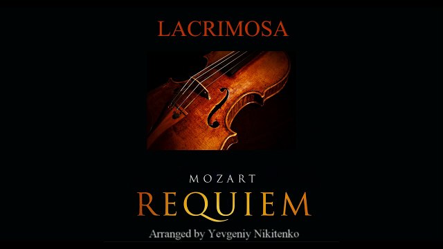 Mozart - Requiem [Lacrimosa] (Ambient piano & violin) - Royalty free music