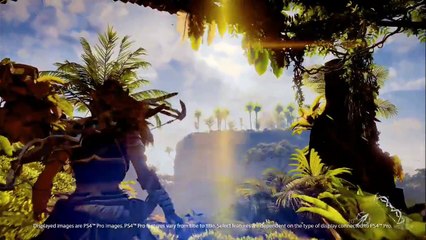 Horizon Zero Dawn Gameplay on PS4 PRO - Playstation Meeting Event