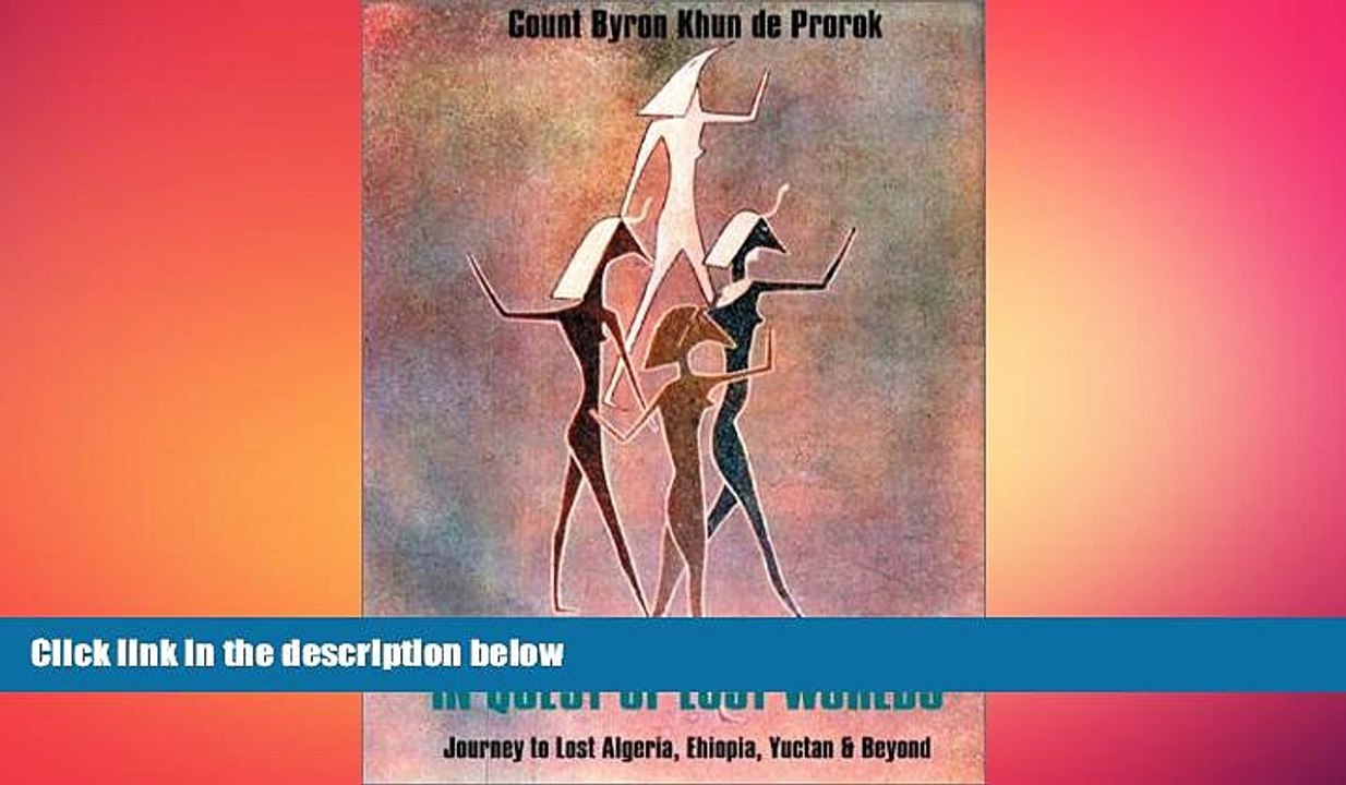 FREE DOWNLOAD  In Quest of Lost Worlds  BOOK ONLINE